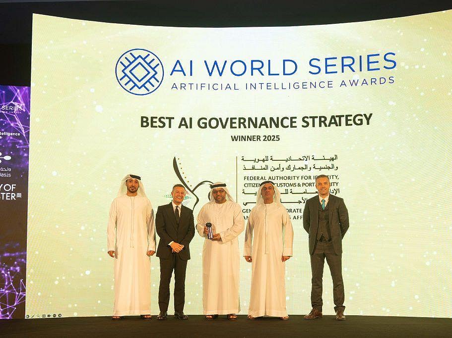 Dubai's GDRFA wins award for AI governance excellence