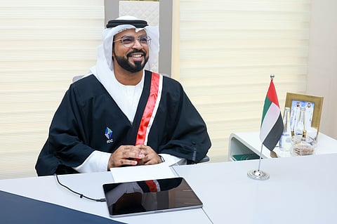 Dr Omar Bin Suwaidan Al Suwaidi, Senior First Instance Judge at the Dubai Rental Dispute Centre during an interview with Gulf News.
