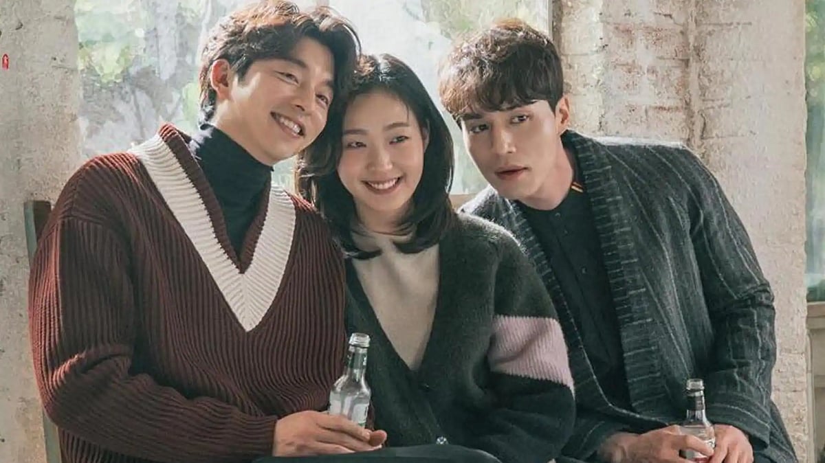Gong Yoo, Lee Dong-wook and Kim Go-eun in The Goblin.