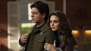 Preity Zinta and Shah Rukh Khan in the 2006 film, Kabhi Alvida Na Kehna 