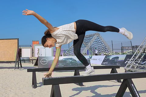 The DP World Kite Beach 30×30 Fitness Village transformed the beachfront into a vibrant hub of health and motivation.