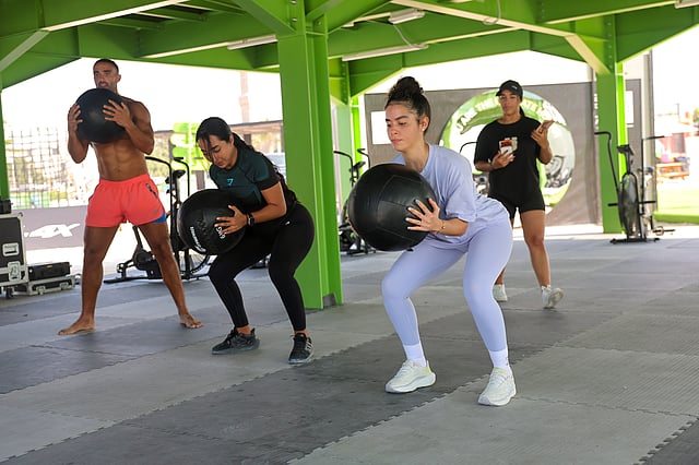 DP World 30×30 Fitness Village at Kite Beach