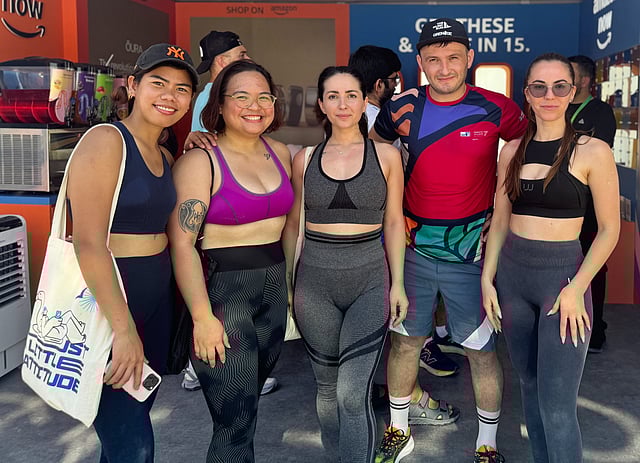 Dubai Fitness Challenge 2025 kicks off with packed sunrise workouts and high energy at Kite Beach