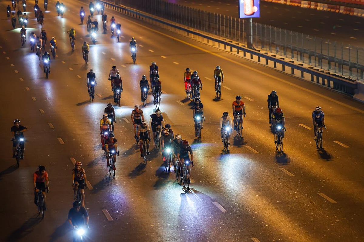 The ride invites cyclists of all ages to explore Dubai’s iconic landmarks from the saddle.