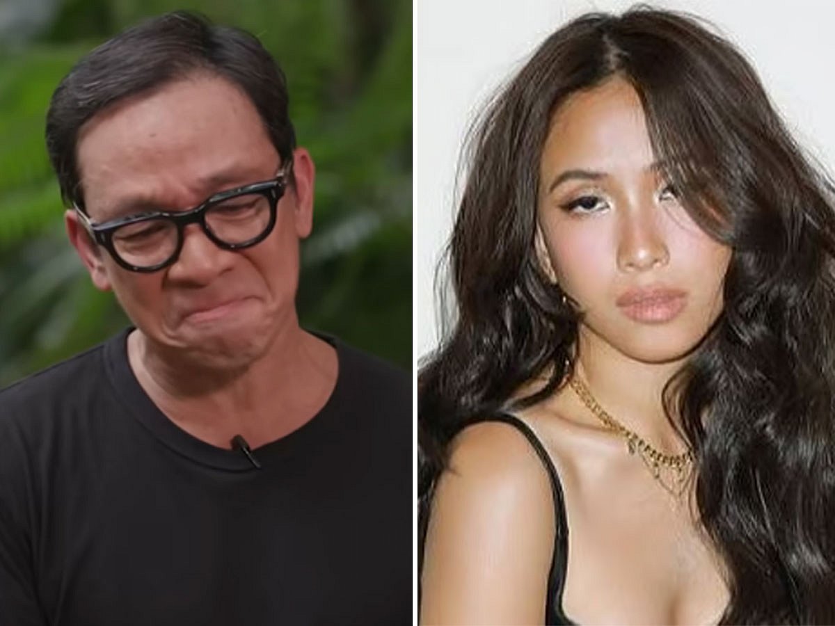 Kuya Kim (L) and daughter Emman Atienza