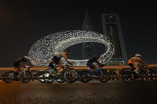 Photos: Dubai Ride 2025 kicks off on Sheikh Zayed Road