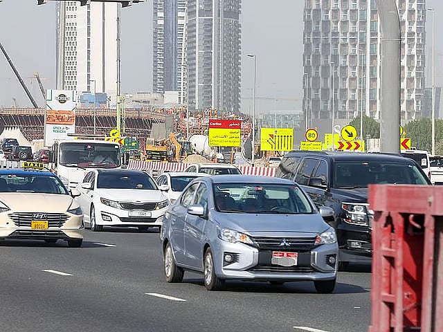 Traffic gridlock impacts major routes into Dubai