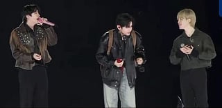 BTS' Jin, Jimin and V sang Spring Day at Jin's last concert tour. 