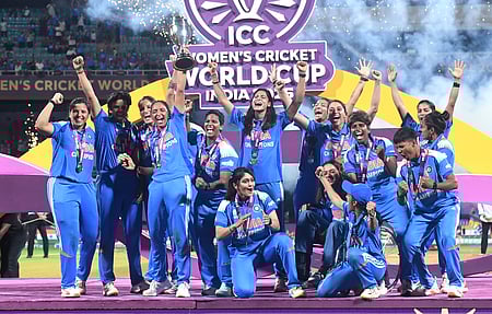 Head coach Gambhir, T20I captain Suryakumar congratulate India on Women
