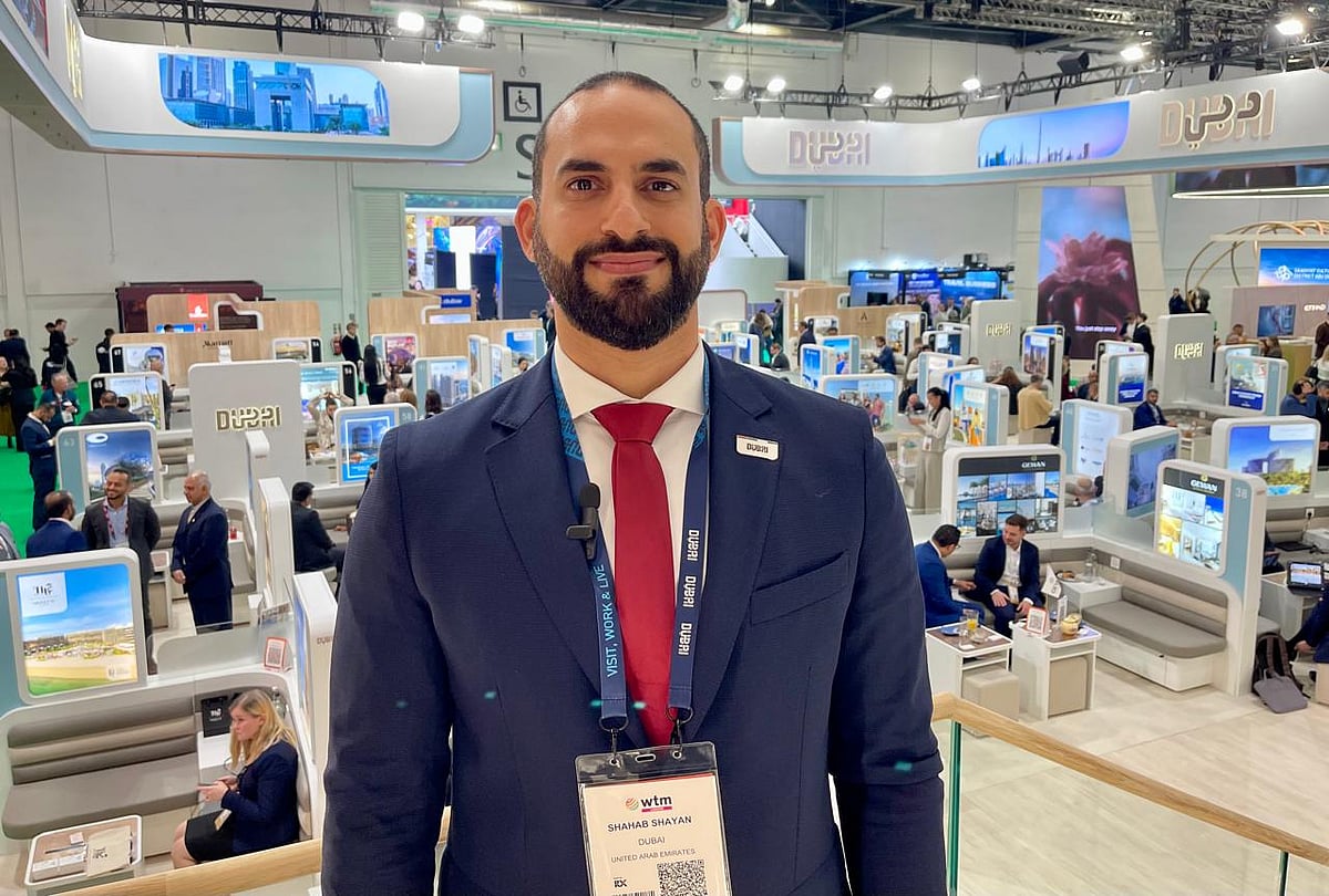 Shahab Shayan, Regional Director, Dubai Corporation for Tourism and Commerce Marketing (DCTCM), at the World Travel Market (WTM) London 2025.