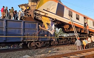 Four dead as MEMU passenger train collides with freight train near Chhattisgarh