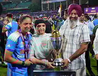 Harmanpreet made history as the first Indian captain to lift the ICC Women’s World Cup, guiding her team to a thrilling 52-run victory at DY Patil Stadium in Navi Mumbai.