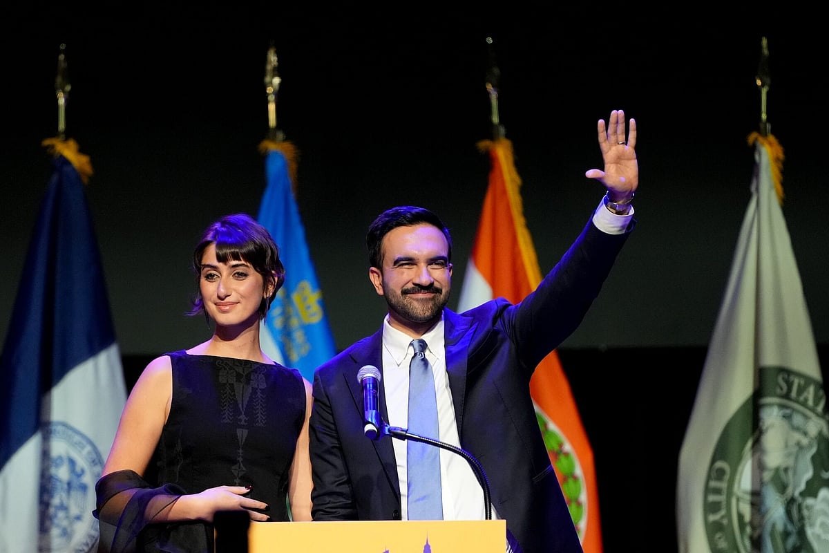 Zohran Mamdani and Rama Duwaji