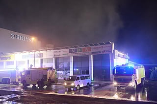 Massive blaze contained at Al Quoz bicycle warehouse