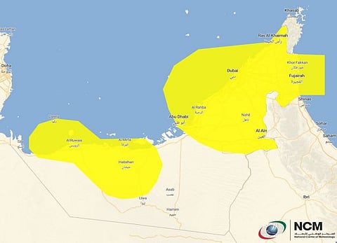 Dusty weather to continue today across UAE, NCM issues alert