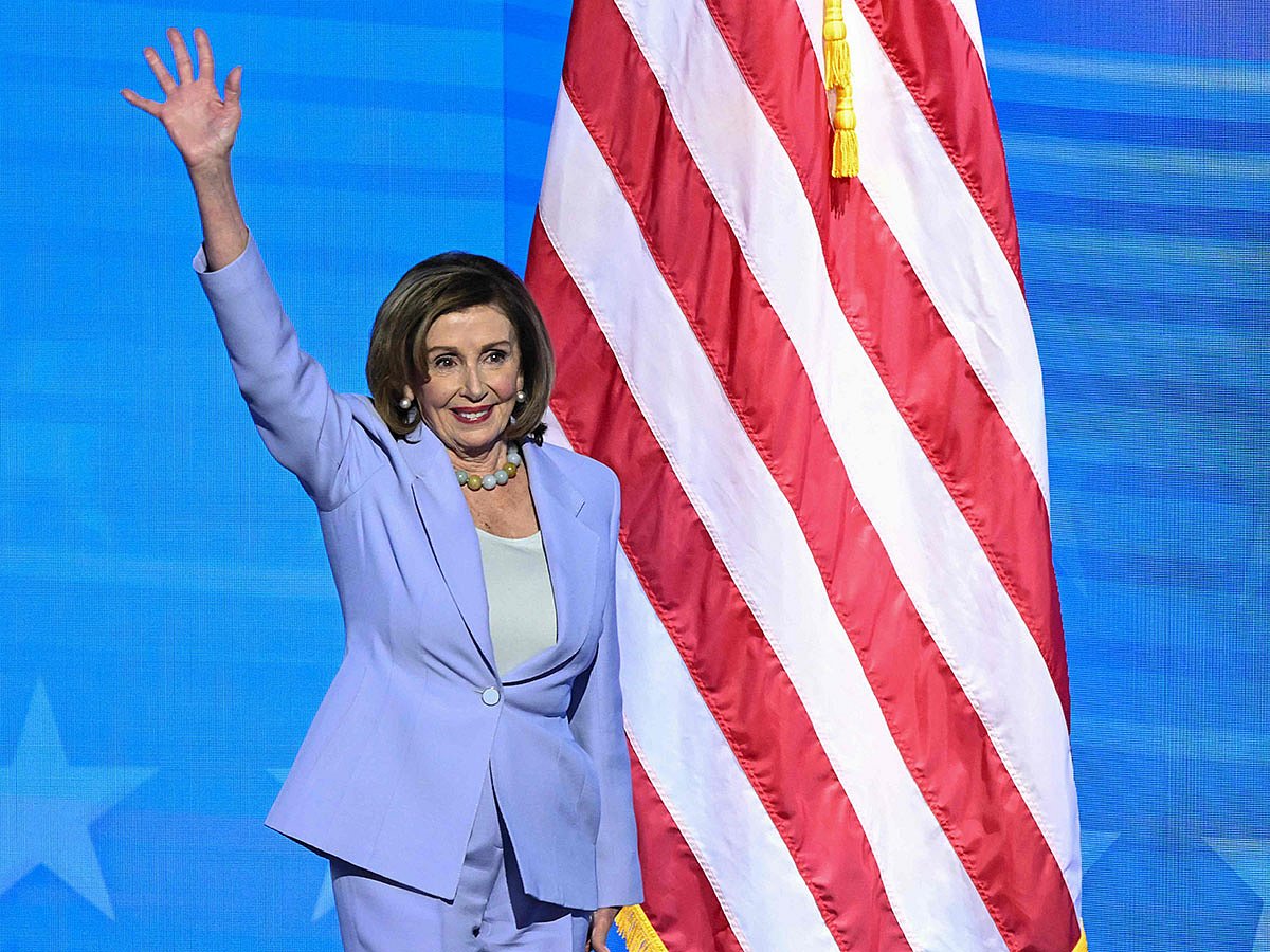Nancy Pelosi's term ends in January 2027.