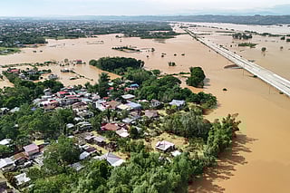 Typhoon Fung-wong: Dam bursts, towns underwater