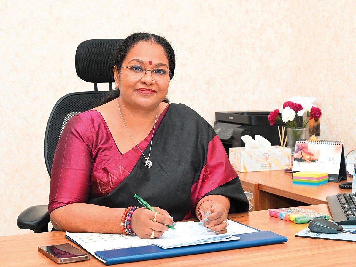 Jaemi Byju, Principal, Bhavans Pearl Wisdom School Dubai.