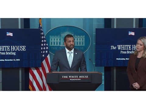  US Director of the Federal Bureau of Investigation Kash Patel (Photo/ White House YouTube)