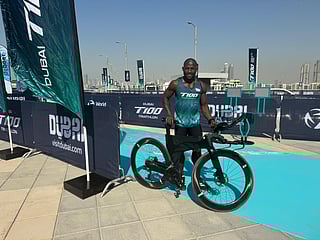 100 triathlons in 100 days: Souleymane’s amazing feat