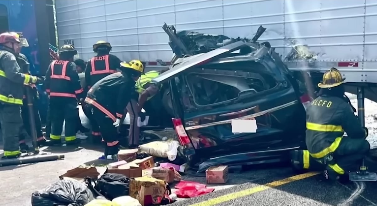 Three people died in this accident when a semi-truck driven Harjinder Singh, in the US illegally since 2018, casually, pulled a tractor-trailer into an “official use only” median on Florida’s Turnpike - blocking every oncoming lane with no warning in August 2025.