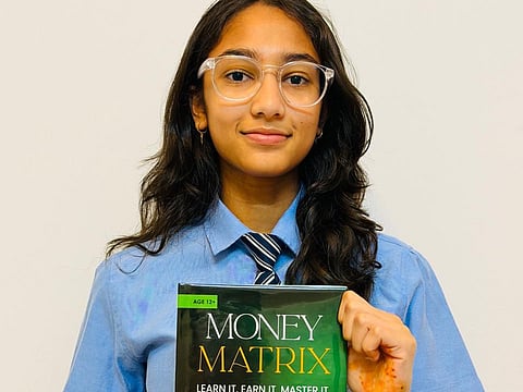 14-year-old Dubai student launches financial literacy book for teens
