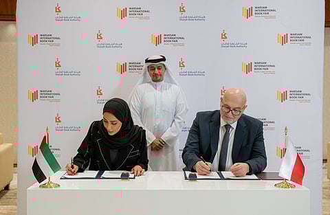 The signing ceremony between the SBA and the History and Culture Foundation.