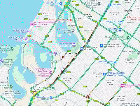 Dubai-Sharjah routes congested – plan your commute