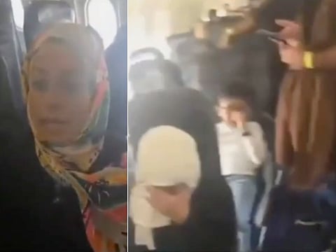 South Africa border police reported that a plane carrying 153 Palestinians landed shortly after 8 am (0600 GMT) on Thursday at O.R. Tambo International Airport, which serves the twin cities of Johannesburg and the main capital of South Africa.