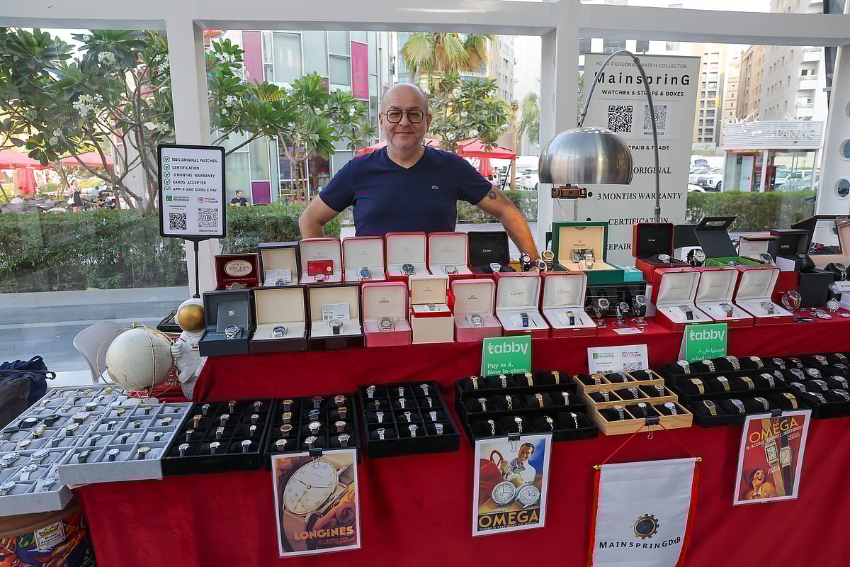 Erkan Gülmez, a Turkish expatriate who left his corporate career to pursue his passion for vintage watches.