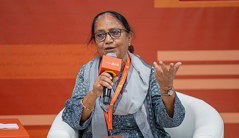 Banu Mushtaq, the 2025 International Booker Prize–winning author of Heart Lamp