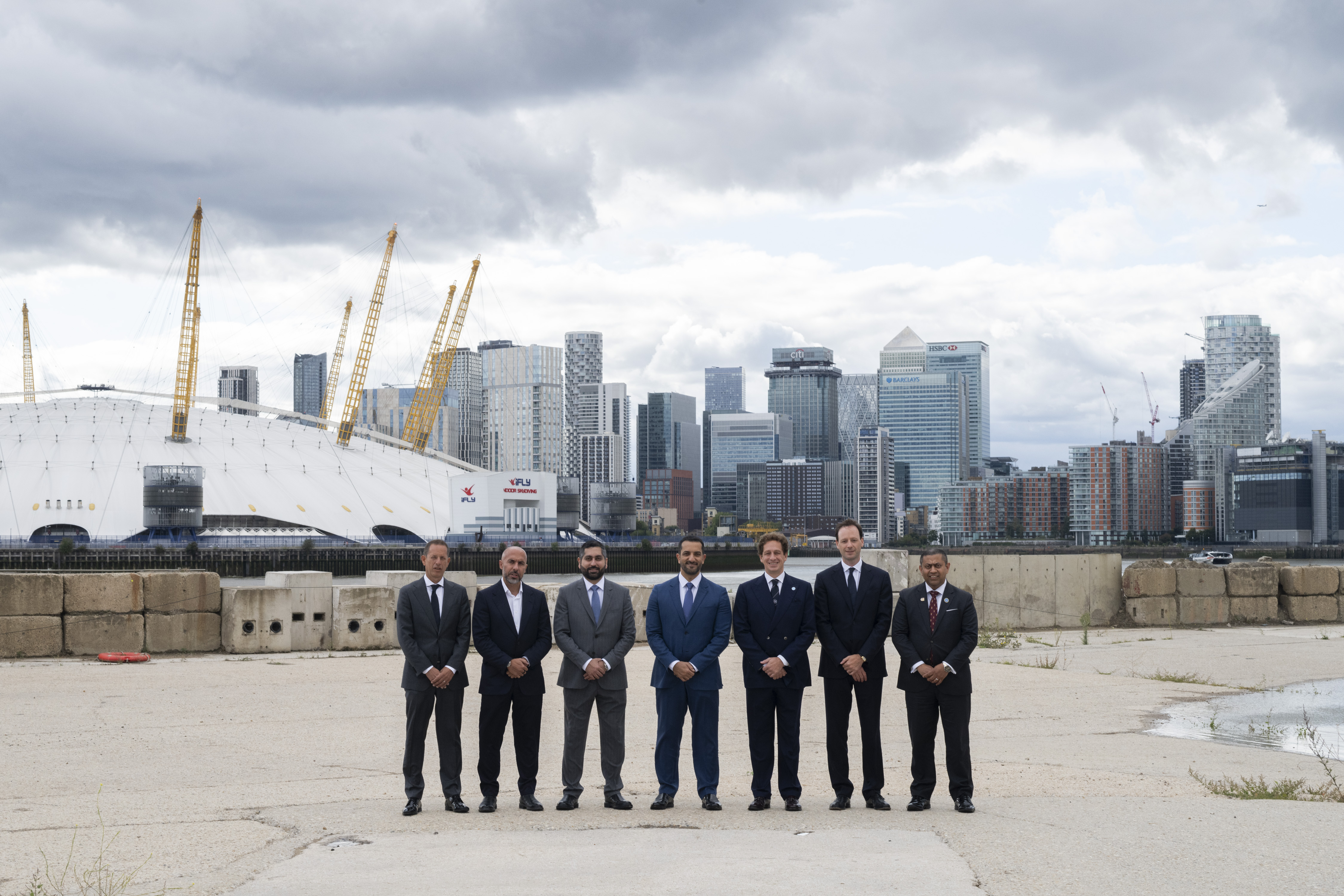 Sheikh Sultan bin Ahmed bin Sultan Al Qasimi, Chairman of Arada, attended the contract-signing ceremony marking the company’s latest expansion in the UK property market.