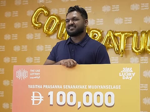 From Dh100 to Dh100K and eyeing Dh100m: Sri Lankan expat lives the UAE Lottery dream