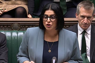 Britain's Home Secretary Shabana Mahmood, makes a statement on new reforms to seeking asylum in the UK. File photo