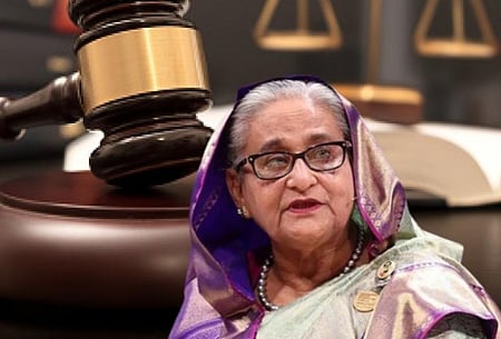A Bangladesh court has convicted Sheikh Hasina for crimes against humanity during the July protests.