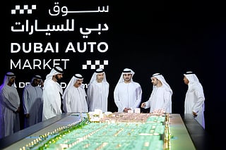 Sheikh Maktoum bin Mohammed bin Rashid Al Maktoum, First Deputy Ruler of Dubai, Deputy Prime Minister and Minister of Finance, presided over the launch of the Dubai Auto Market development project