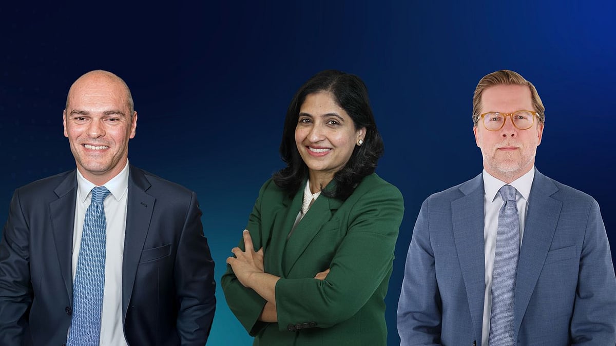 From left: Capital markets strategist Federico Cirulli, fintech and AI transformation expert Prema Varadhan, and institutional markets and ESG leader David Haglund bring depth of experience and clarity of vision to the Board of Directors