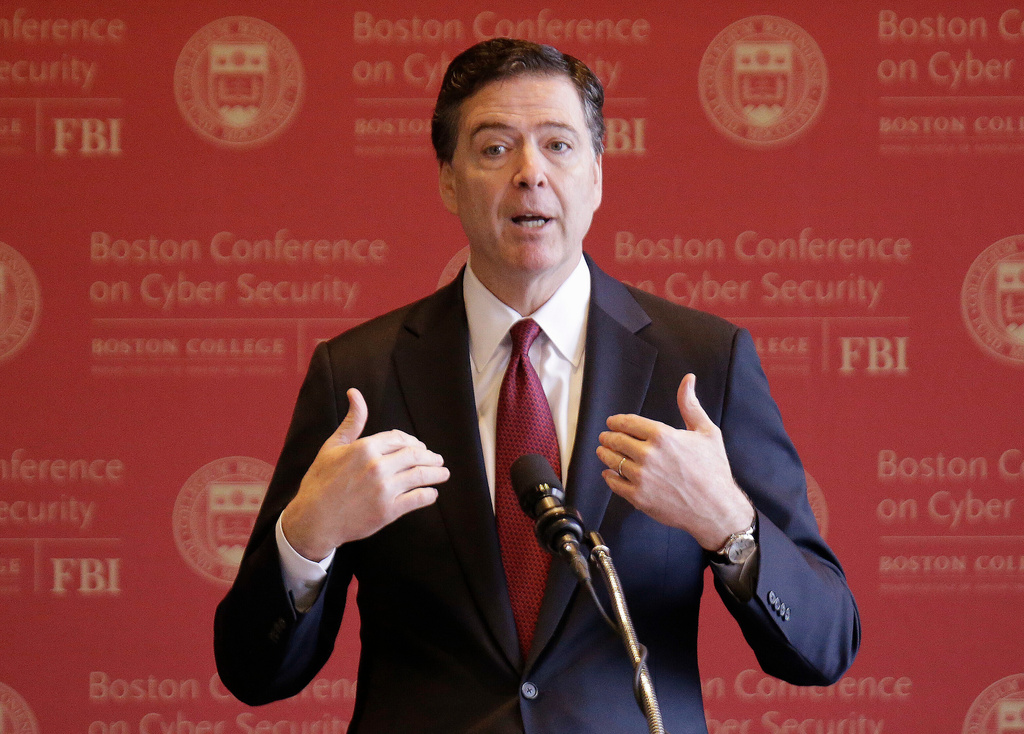 Ex-FBI Director James Comey 