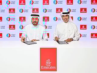 The MoU was signed on the sidelines of the Dubai Airshow by Adel Al Redha, Emirates’ Deputy President and Chief Operating Officer and Hussain Sultan Lootah, Acting CEO of ENOC Group.