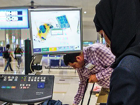 Paul Griffiths, CEO of Dubai Airports during an interview with Gulf News at Dubai Airshow 2025 at Dubai World Central.  