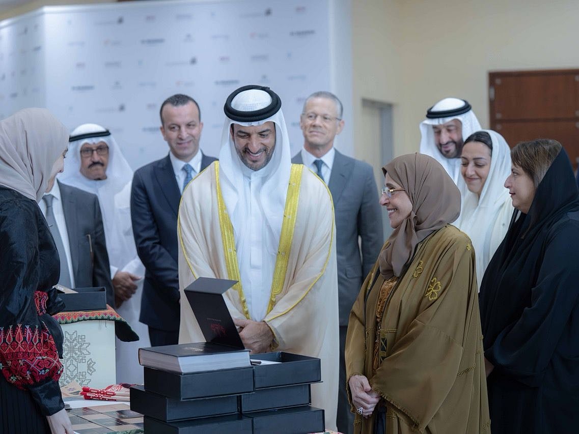 Sheikh Sultan bin Ahmed Al Qasimi and Sheikha Jawaher bint Mohammed Al Qasimi