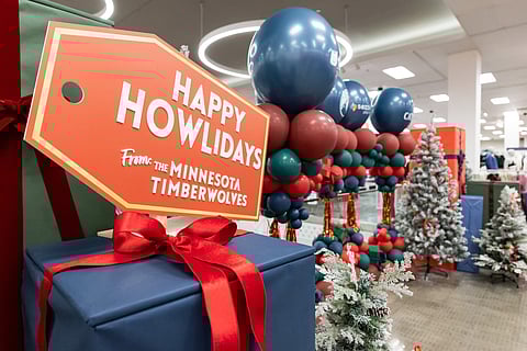 Holiday Shopping event at Target's flagship store on November 18, 2025 at the downtown Target in Minneapolis, Minnesota.
