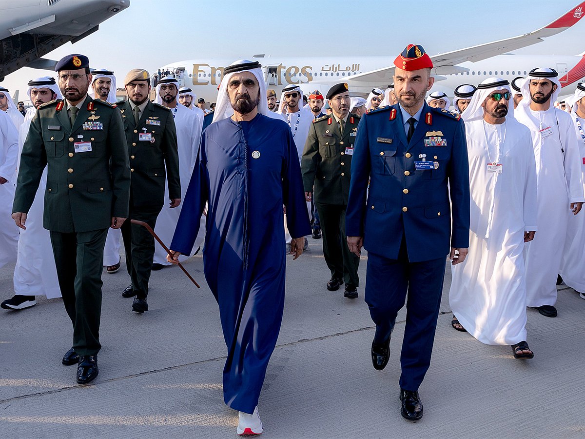Dubai Airshow has become a premier global platform that brings together industry leaders and innovators to shape the next era of aviation and aerospace, said Sheikh Mohammed during a tour at the venue.