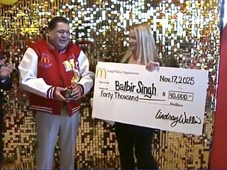 Indian-origin man given $40k for 40 years at McDonald’s