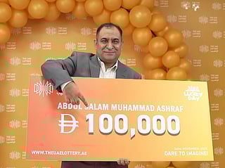 Pakistani expat wins Dh100K in UAE Lottery after 20 yrs
