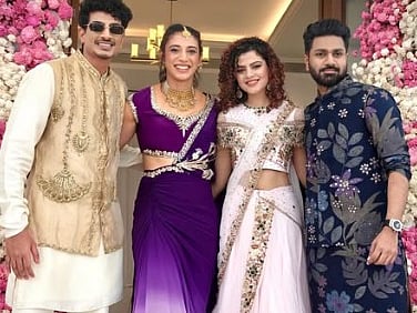 Palak Muchhal offers a glimpse into brother Palaash Muchhal & Smriti Mandhana