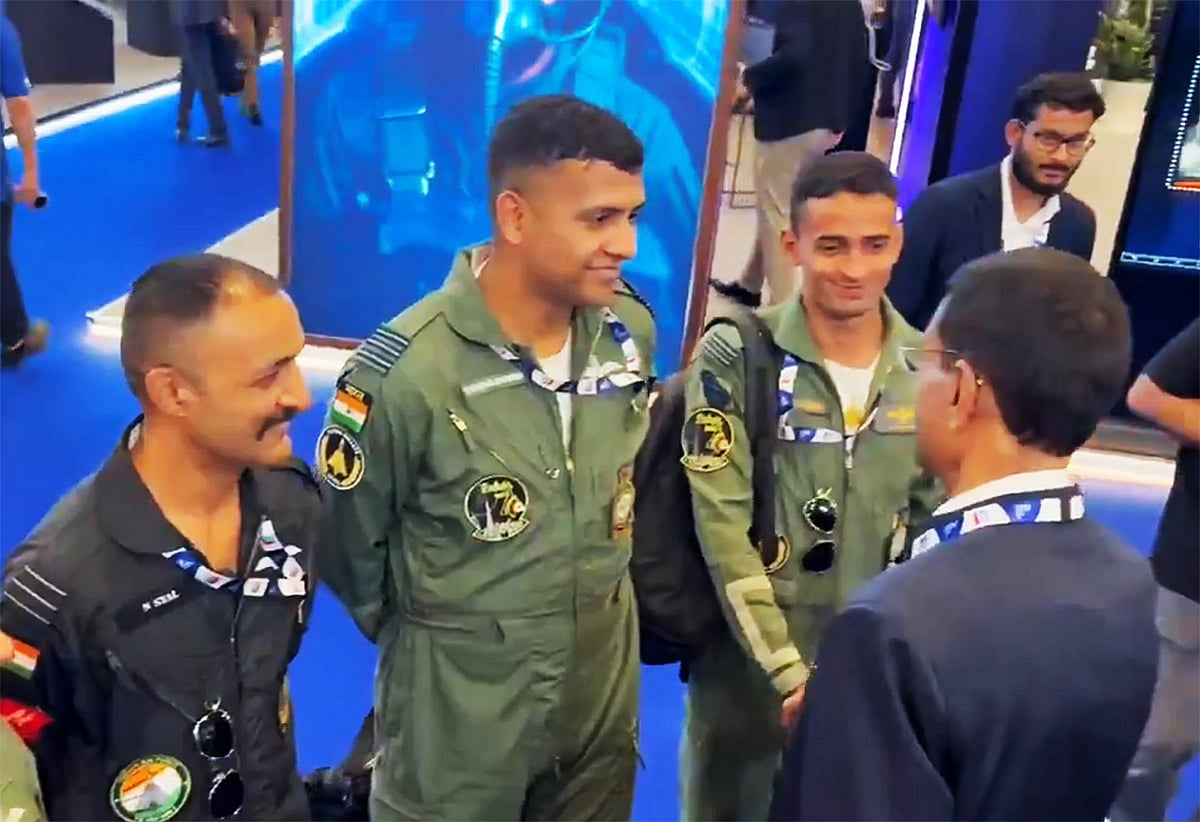 Viral footage shows IAF pilot Namansh Syal before Dubai Airshow Tejas jet crash