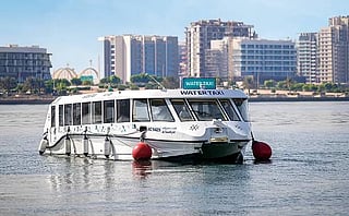 Six daily water taxi trips run from ADNEC Marina during the November 20–23 exhibition