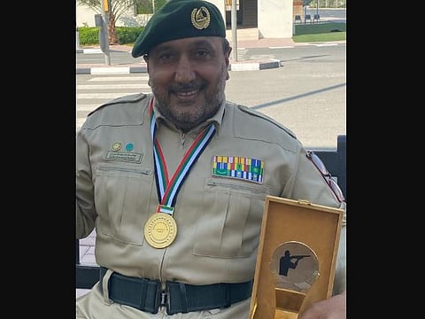 Lt. Col. Jassim Mohammed Fayrouz stands as one of Dubai Police’s most accomplished officers
