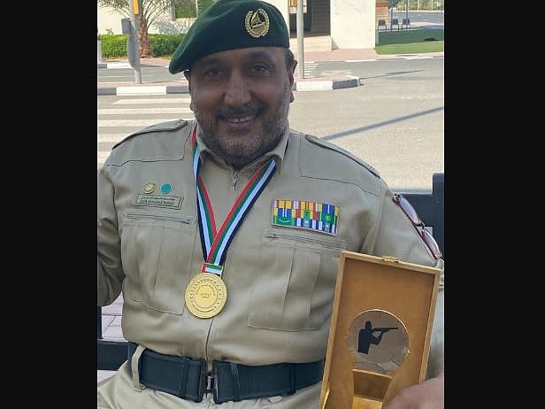 Lt. Col. Jassim Mohammed Fayrouz stands as one of Dubai Police’s most accomplished officers